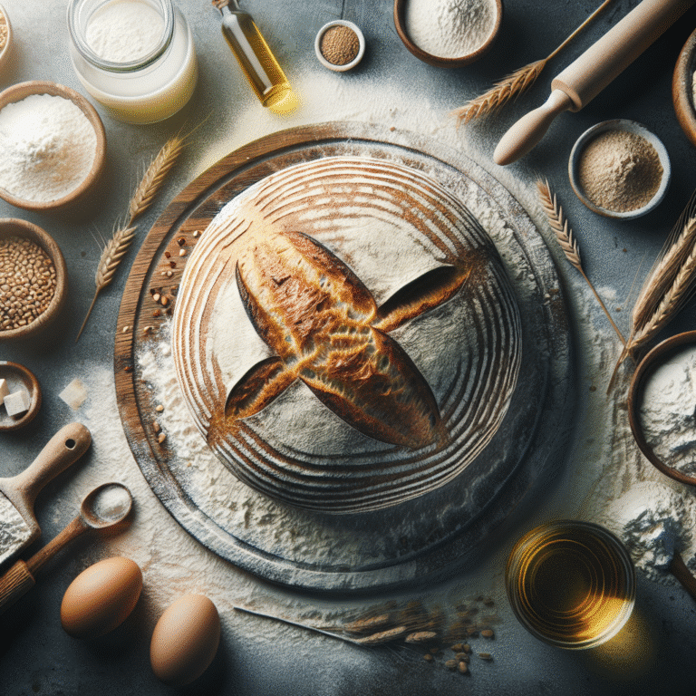 como criar um pão artesanal com massa leve