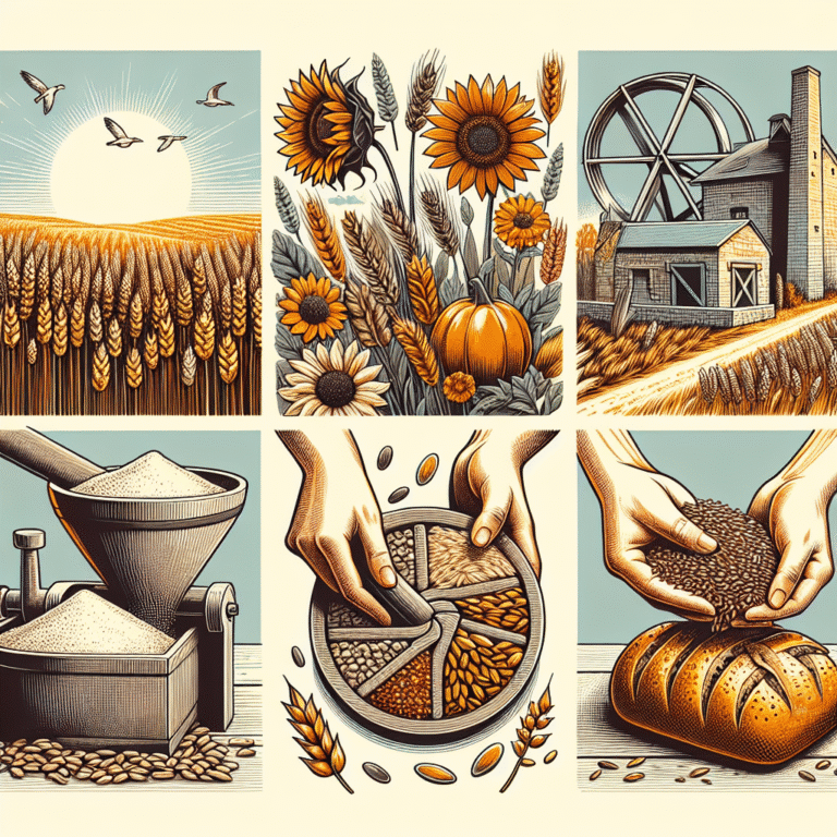 aprenda a fazer pão integral com grãos e sementes