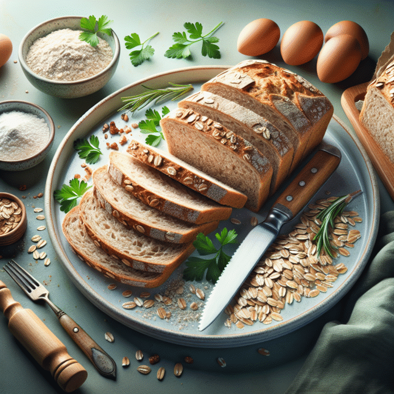 pão integral com farinha de aveia: uma delícia nutritiva