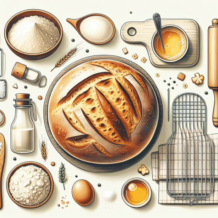 receita de pão caseiro tradicional para iniciantes