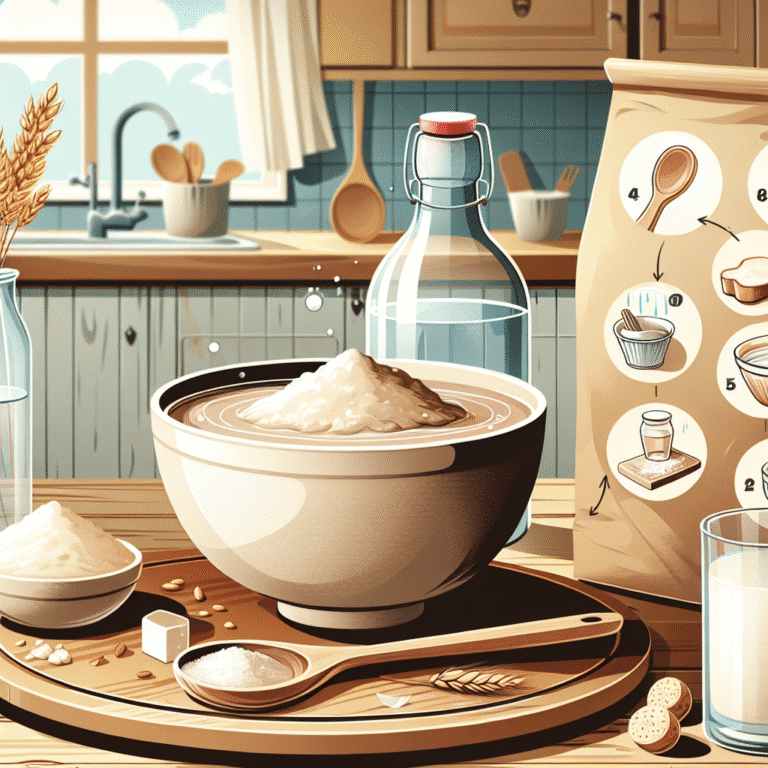 como fazer fermento natural em casa: um guia prático