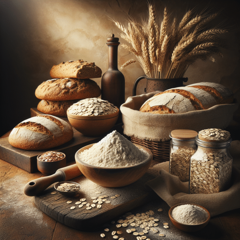 receita de pão integral com farinha de aveia