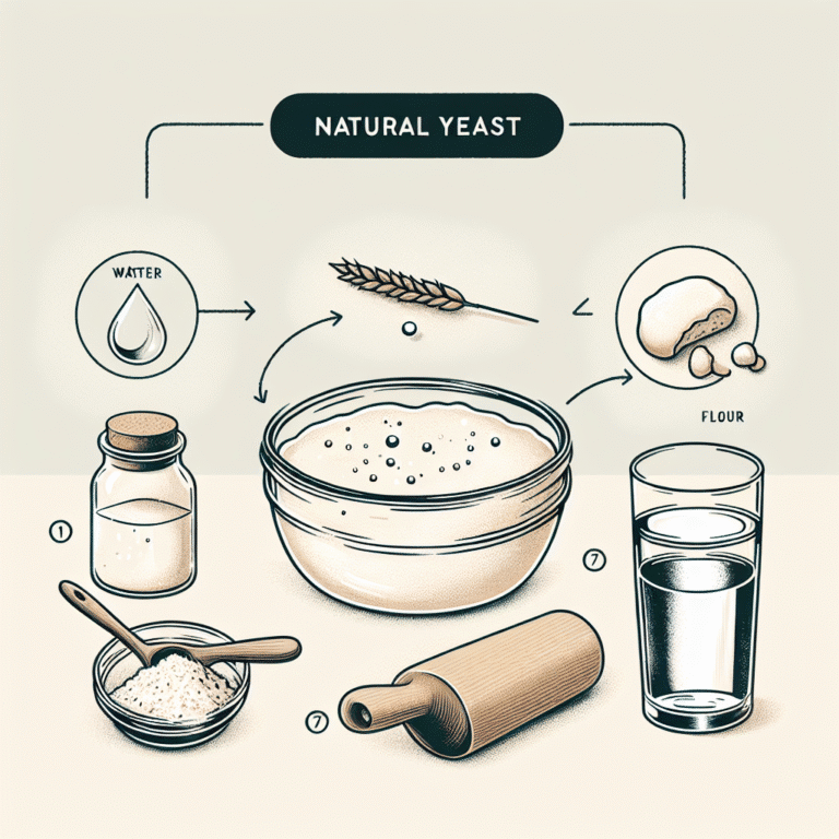 como fazer fermento natural em casa de forma simples