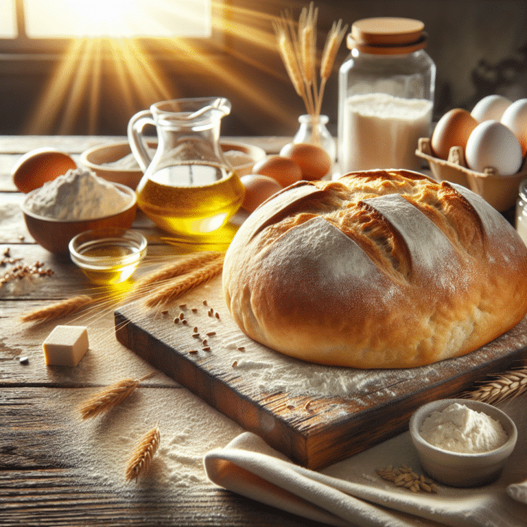 preparando um pão caseiro fofinho e macio