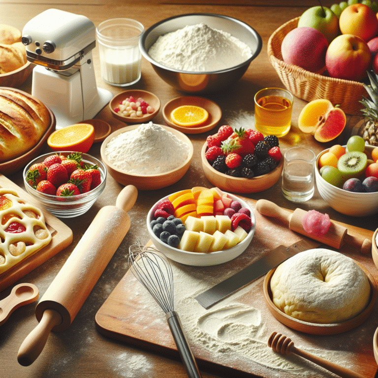 descubra como fazer um pão artesanal doce com frutas